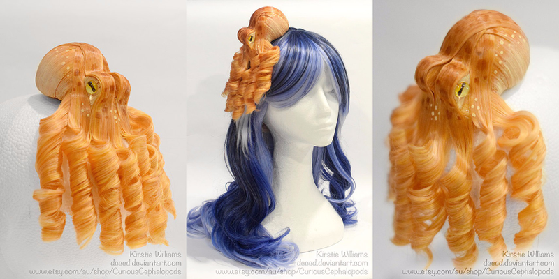 Illustration for article titled This Is the Ultimate in Octopus Hair Accessories